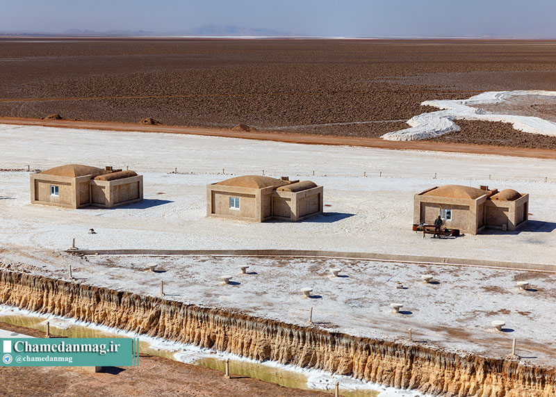 سوئیت‌های اقامتی دهکده گردشگری نمکی خور و بیابانک